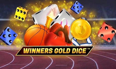 Winners Gold Dice